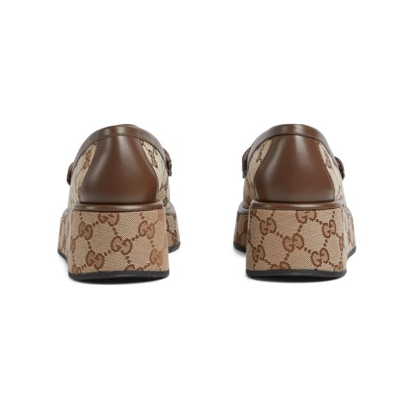 Gucci Women's Horsebit Wedge Loafer - Image 3
