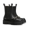 Gucci Women's Horsebit Boot With Lug Sole