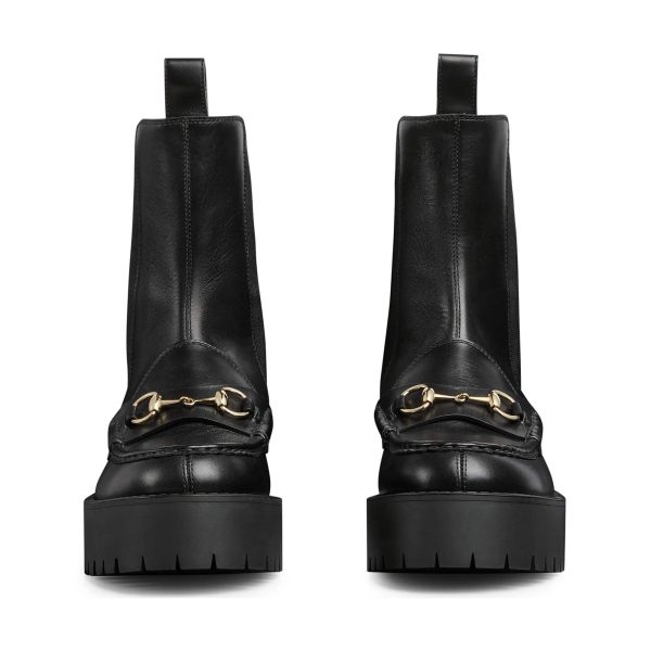 Gucci Women's Horsebit Boot With Lug Sole - Image 3