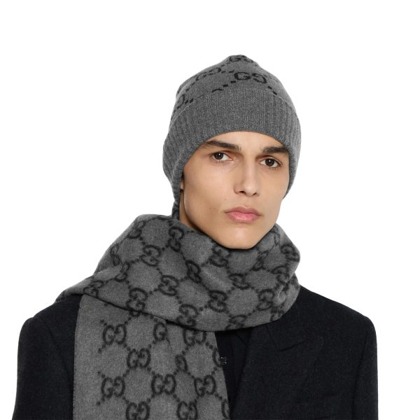 Gucci GG Cashmere Hat - Image 4