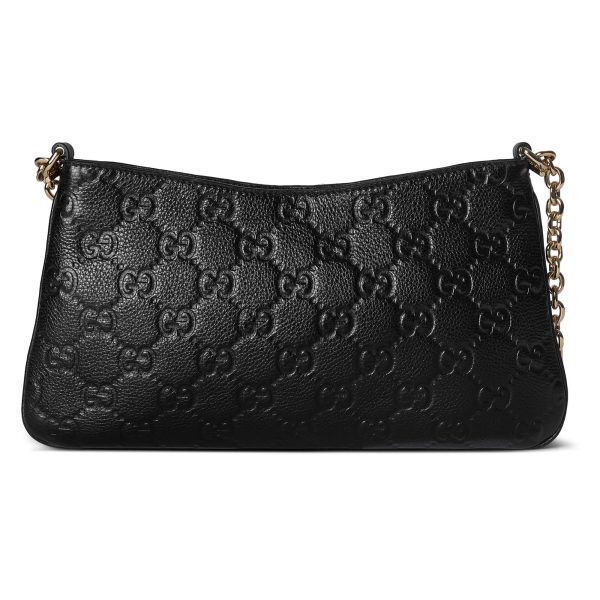 Gucci GG Emblem Medium Shoulder Bag