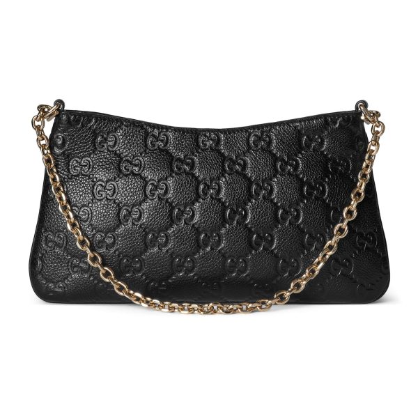 Gucci GG Emblem Medium Shoulder Bag - Image 5