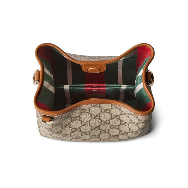 Gucci GG Emblem Small Bucket Bag - Image 4