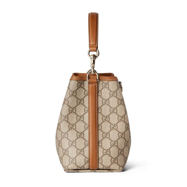Gucci GG Emblem Small Bucket Bag - Image 6