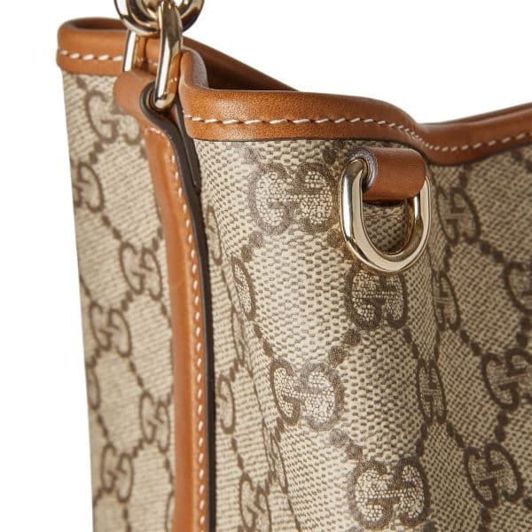Gucci GG Emblem Small Bucket Bag - Image 7