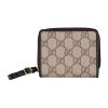 Gucci GG Emblem Zip Mini Wallet