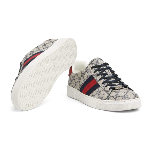 Gucci Men’s Gucci Ace Sneaker With Web - Image 5