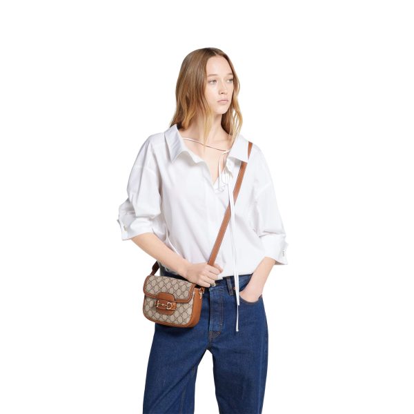 Gucci Horsebit 1955 Soft Small Shoulder Bag - Image 8