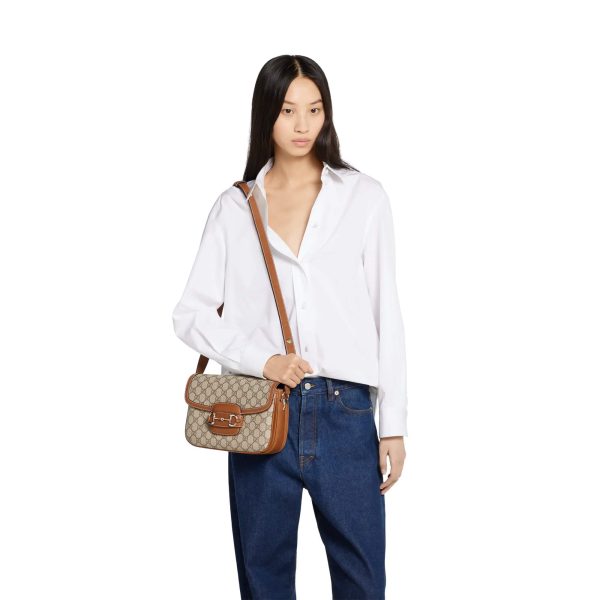 Gucci Horsebit 1955 Soft Medium Shoulder Bag - Image 8