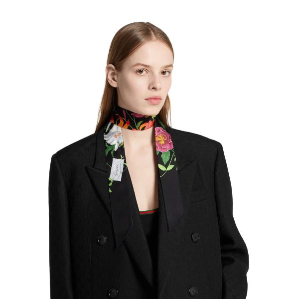 Gucci Printed Silk Twill Ribbon - Image 3