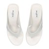 Alaïa Cube Thong Mules In Satin - Image 4