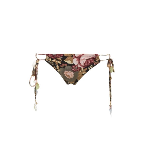 Chloé Rose-print Bikini Bottoms