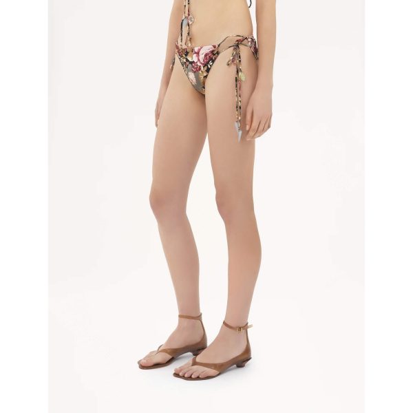 Chloé Rose-print Bikini Bottoms - Image 2