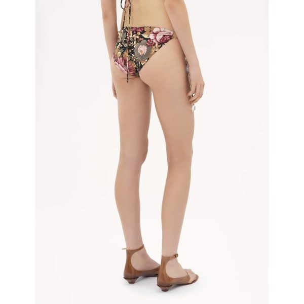 Chloé Rose-print Bikini Bottoms - Image 3
