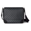 Gucc GG Emblem Medium Crossbody Bag