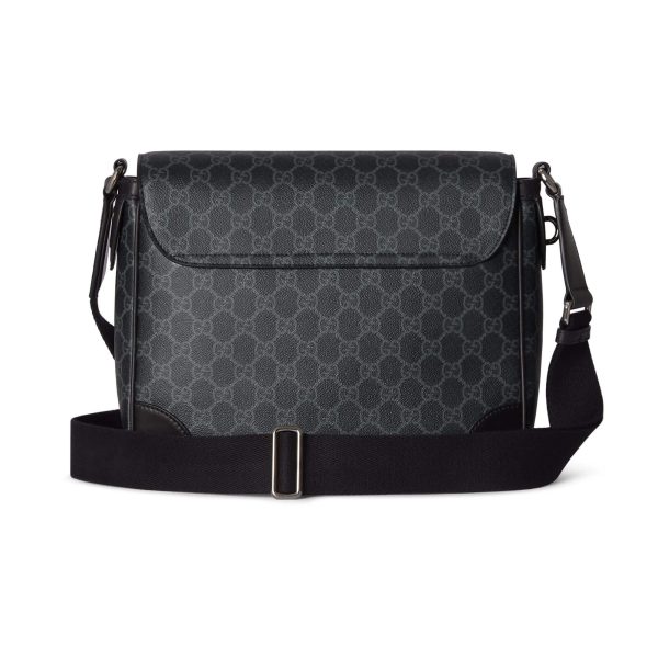Gucc GG Emblem Medium Crossbody Bag - Image 3