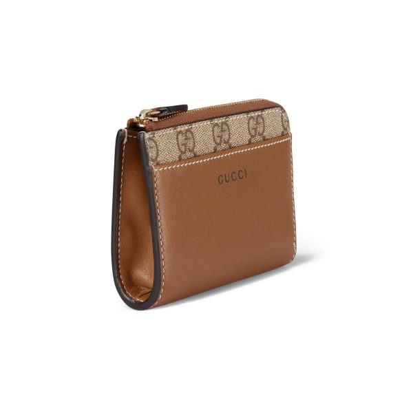 Gucci GG Emblem Zip Card Case - Image 2
