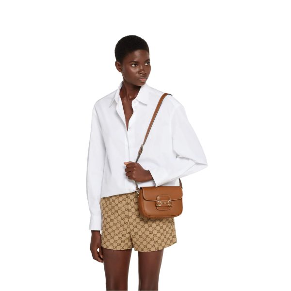 Gucci Horsebit 1955 Soft Mini Shoulder Bag - Image 8
