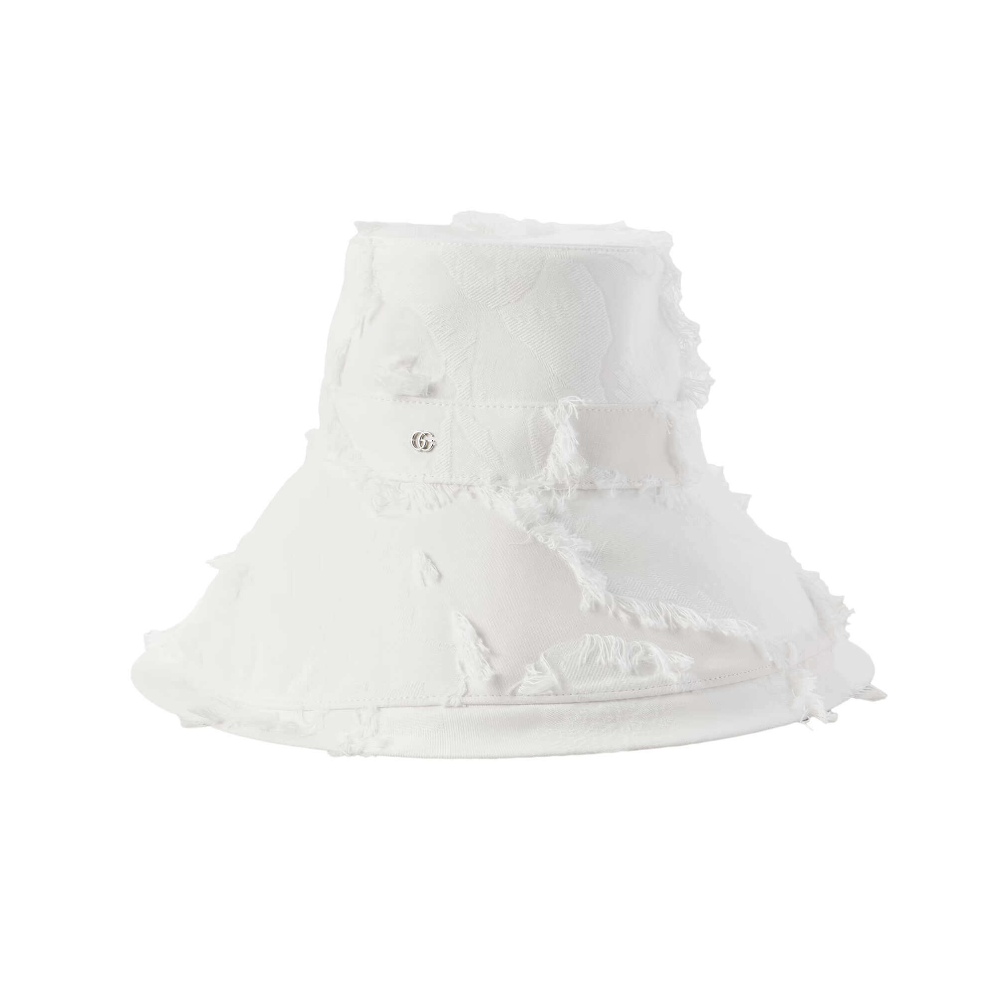Gucci La Vida Frayed Jacquard Hat at Enigma Boutique