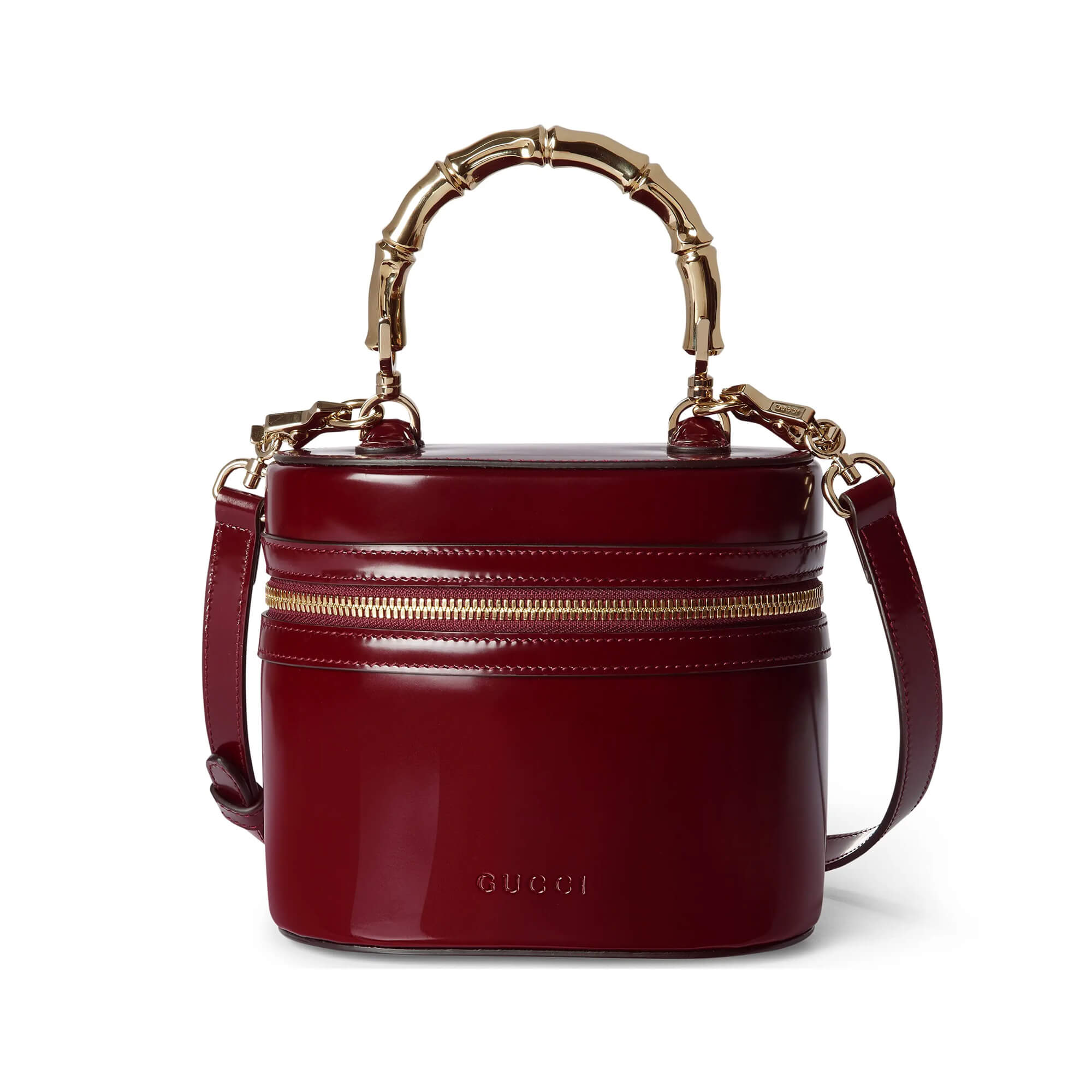 Gucci Mini Vanity Bag With Bamboo Handle at Enigma Boutique