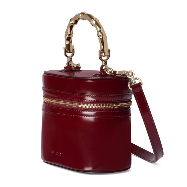 Gucci Mini Vanity Bag With Bamboo Handle - Image 2