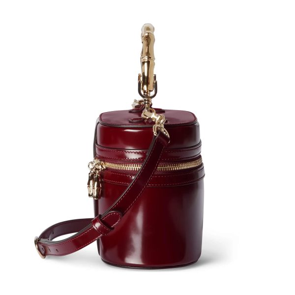 Gucci Mini Vanity Bag With Bamboo Handle - Image 3