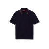 Gucci Silk Cotton Polo Shirt With Web