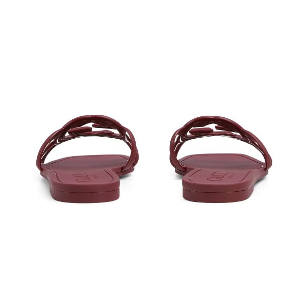 Gucci Women’s Interlocking G Slide Sandal - Image 4