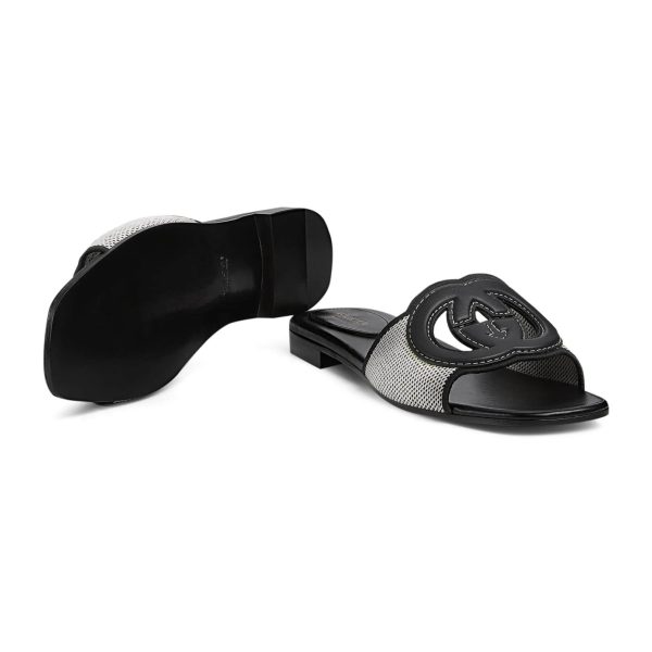 Gucci Women's Interlocking G Slide Sandal - Image 5