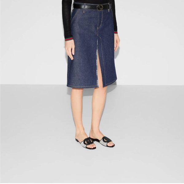 Gucci Women's Interlocking G Slide Sandal - Image 6