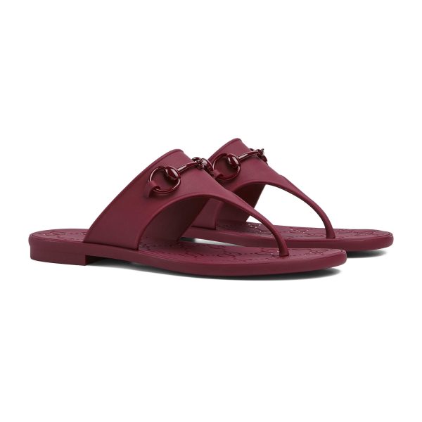 Gucci Women’s Thong Sandal With Horsebit