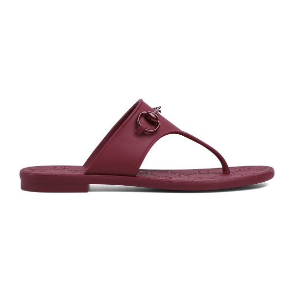 Gucci Women’s Thong Sandal With Horsebit - Image 2