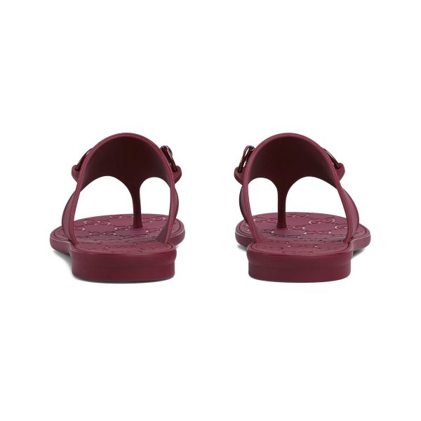 Gucci Women’s Thong Sandal With Horsebit - Image 4
