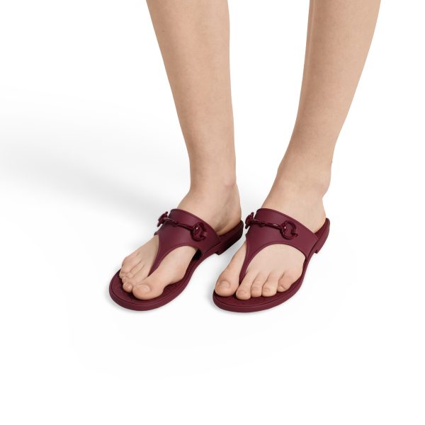 Gucci Women’s Thong Sandal With Horsebit - Image 6