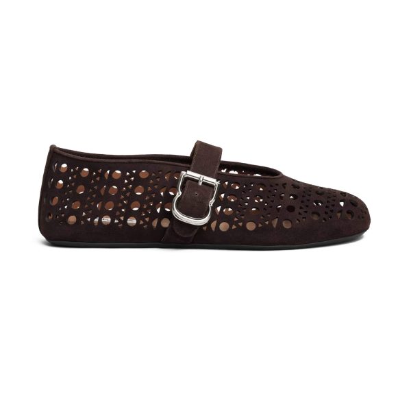Alaïa Ballet Flats Vienne In Suede - Image 2