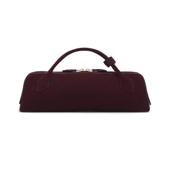 Alaïa Le Teckel Clutch In Suede Goatskin - Image 3