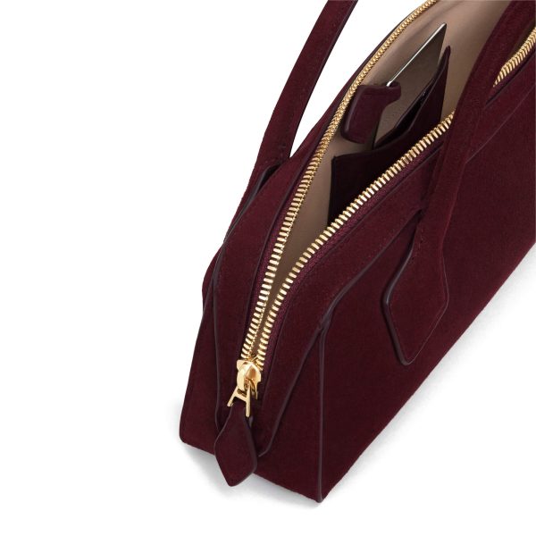 Alaïa Le Teckel Clutch In Suede Goatskin - Image 4