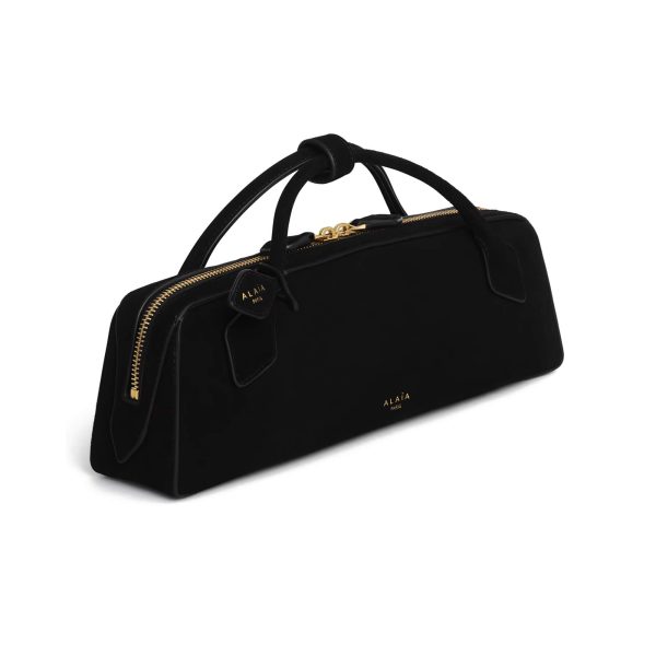Alaïa Le Teckel Clutch In Suede Goatskin - Image 2