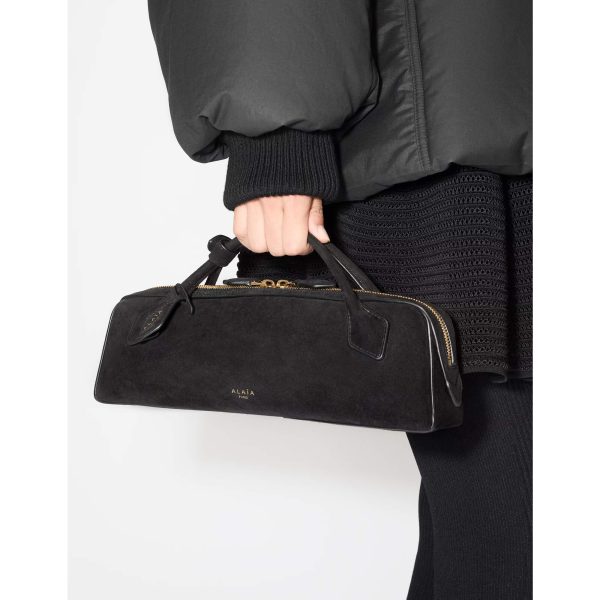 Alaïa Le Teckel Clutch In Suede Goatskin - Image 5