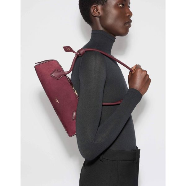 Alaïa Le Teckel Small Bi-material Bag In Leather - Image 5