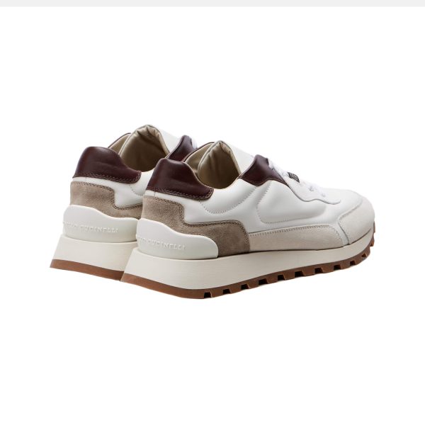 Brunello Cucinelli Leather Sneakers - Image 3