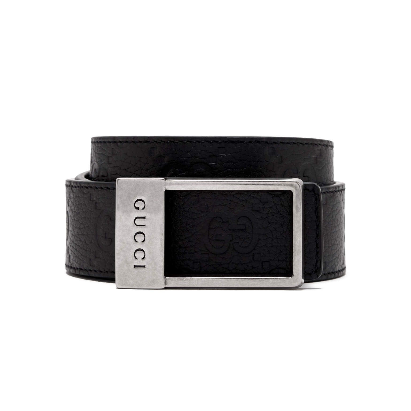 Gucci Belt With Rectangular Buckle at Enigma Boutique