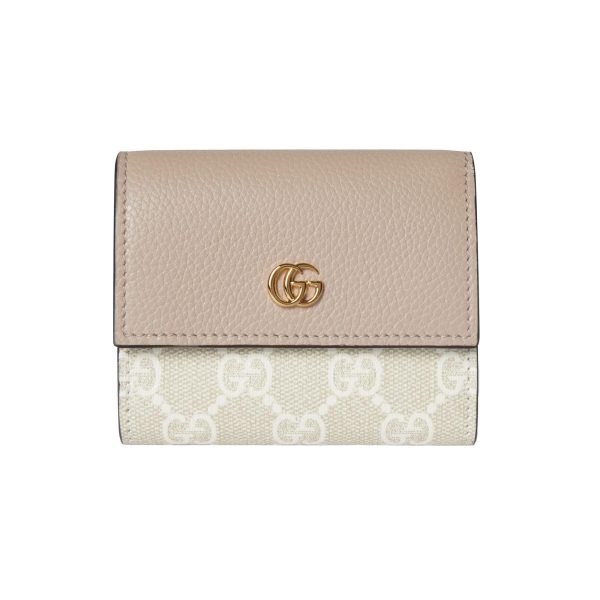 Gucci Bi-color GG Marmont Mini Wallet