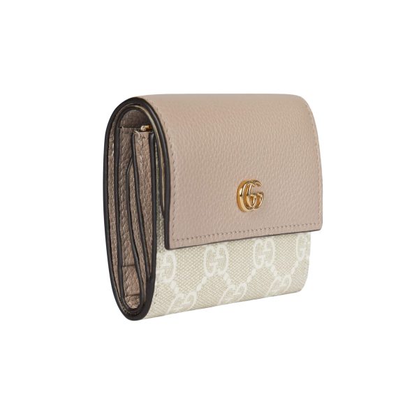 Gucci Bi-color GG Marmont Mini Wallet - Image 3