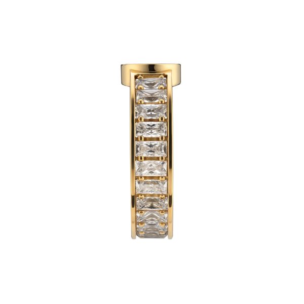 Gucci Blondie Wide Crystal Ring - Image 4