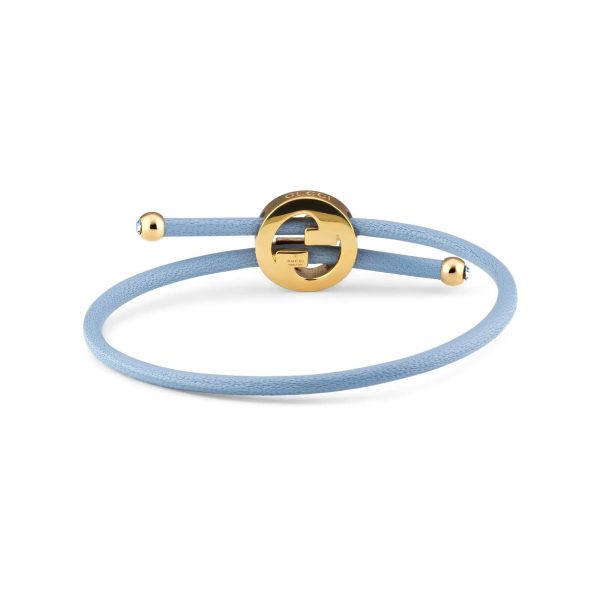 Gucci Bracelet With Enamel Round Interlocking G - Image 3