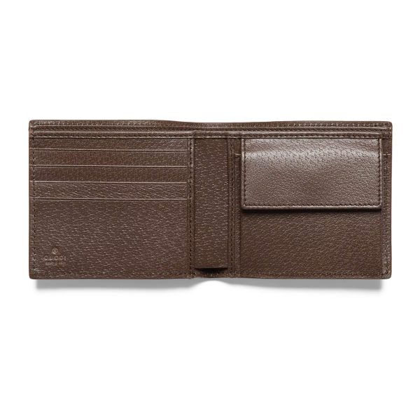 Gucci Brown Interior GG Coin Wallet - Image 2