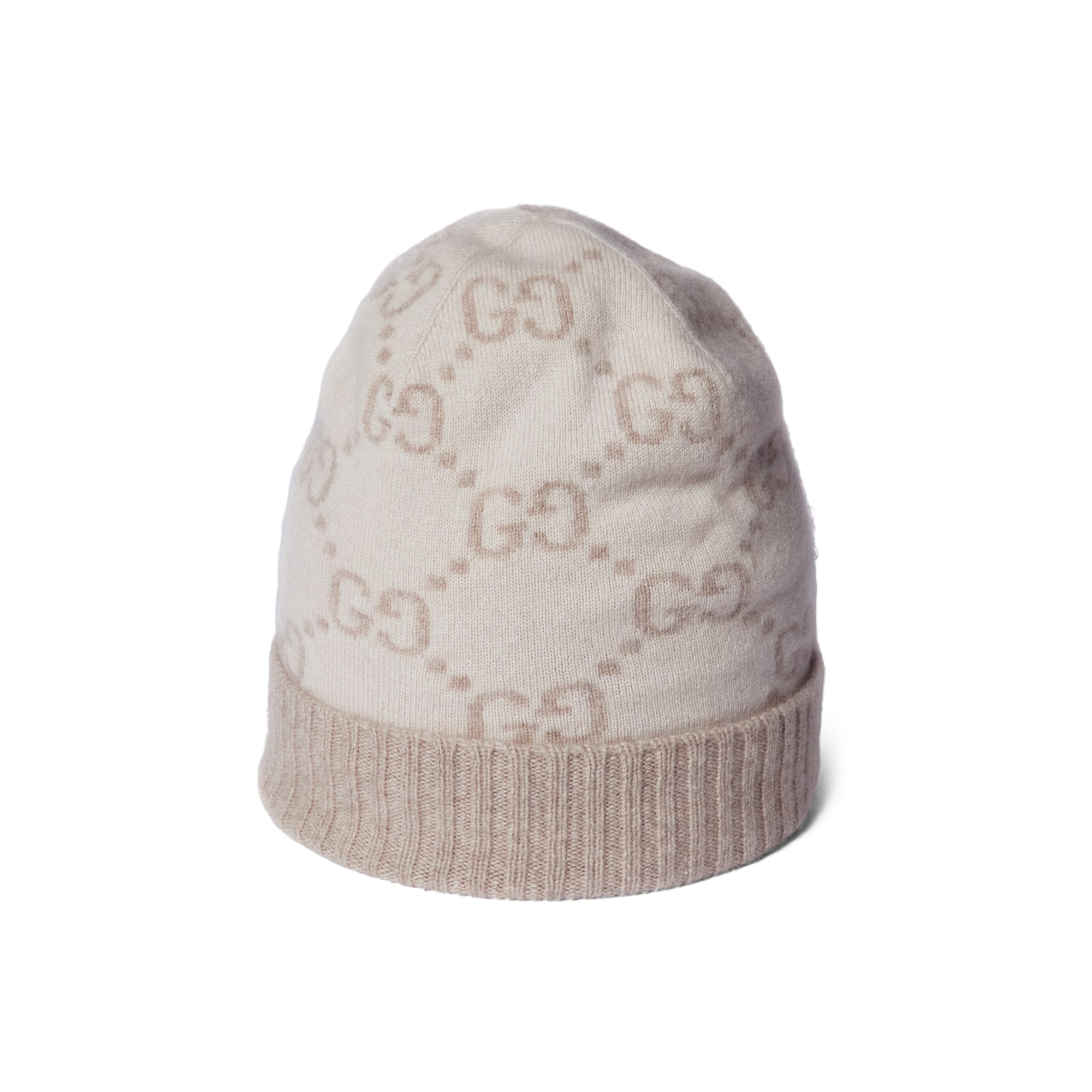 Gucci GG Cashmere Jacquard Hat at Enigma Boutique