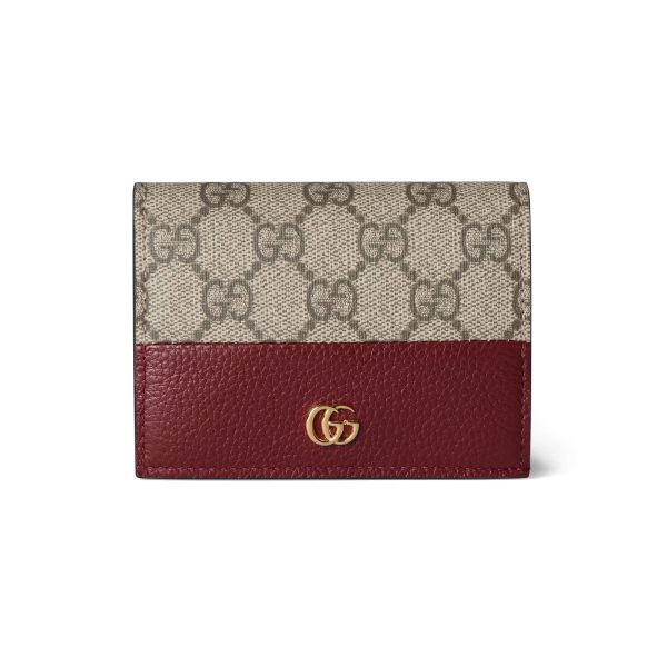 Gucci GG Marmont Bi-color Mini Wallet