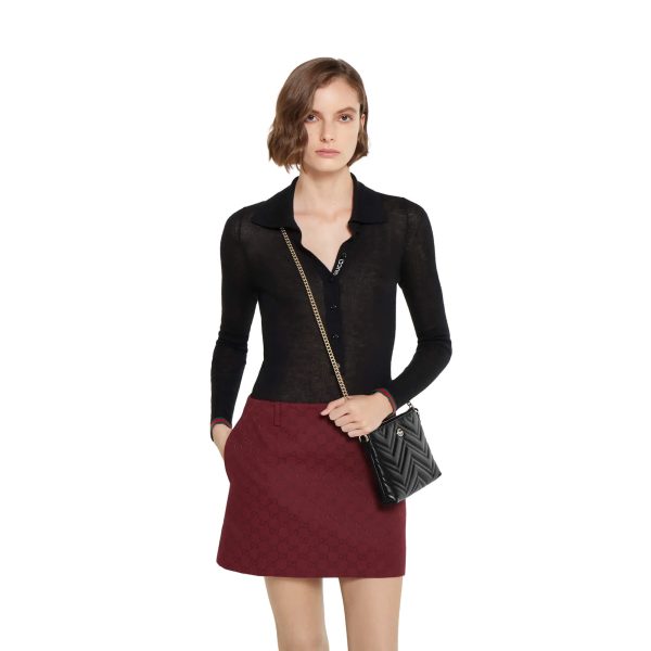 Gucci GG Marmont Pochette With Chain - Image 7